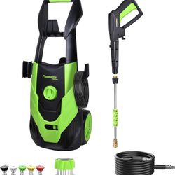 New Electric Pressure Washer With 5 Nozzle