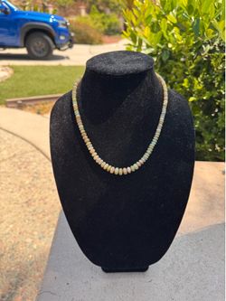 Opal necklace