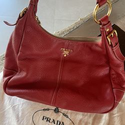 Prada Red Bag 