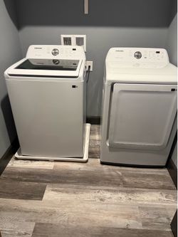 Samsung washer and dryer