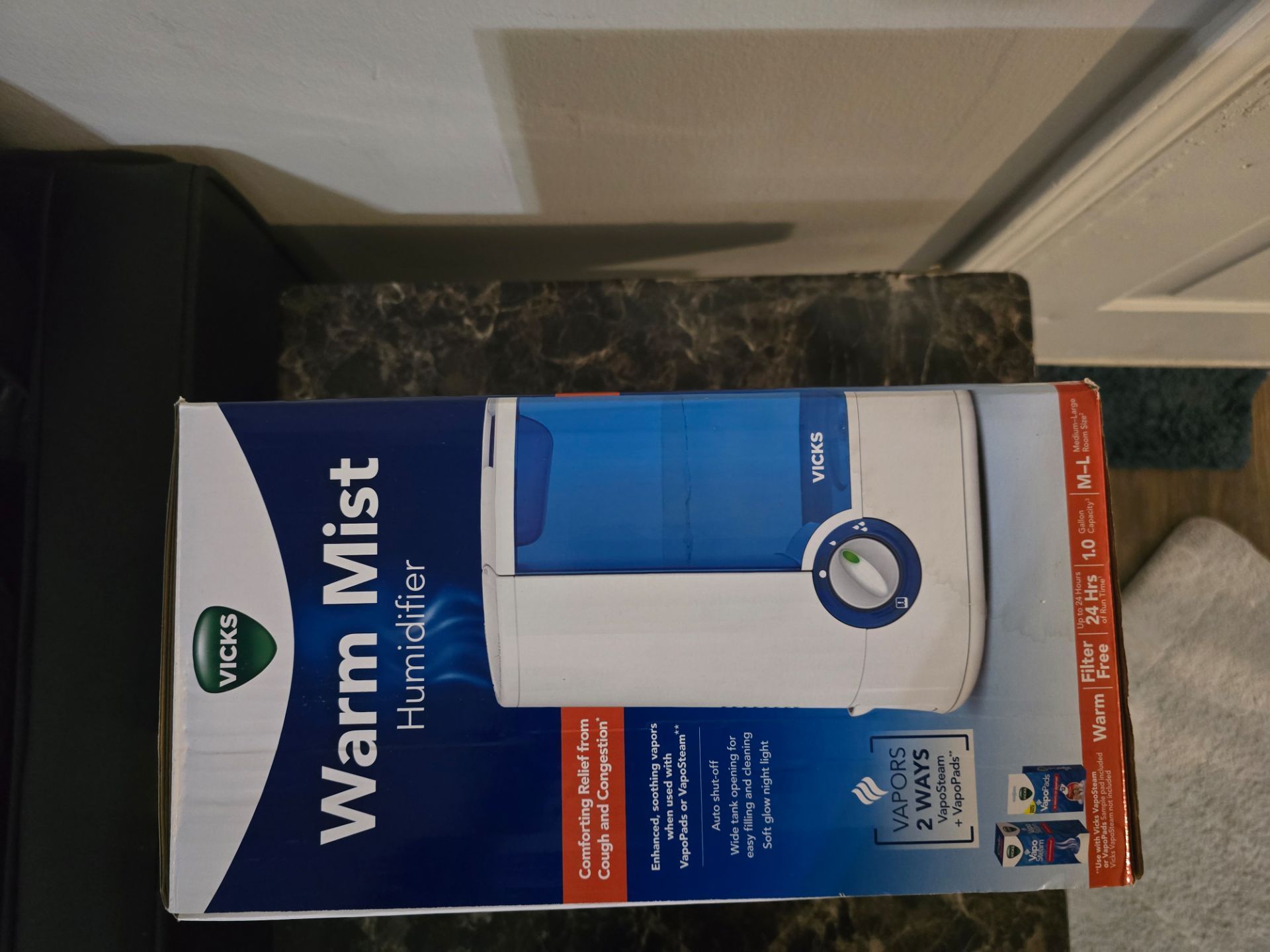Vicks Warm Steam Vaporizer Humidifier