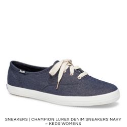 Keds Women's Triple CVO Lurex Denim Sneaker