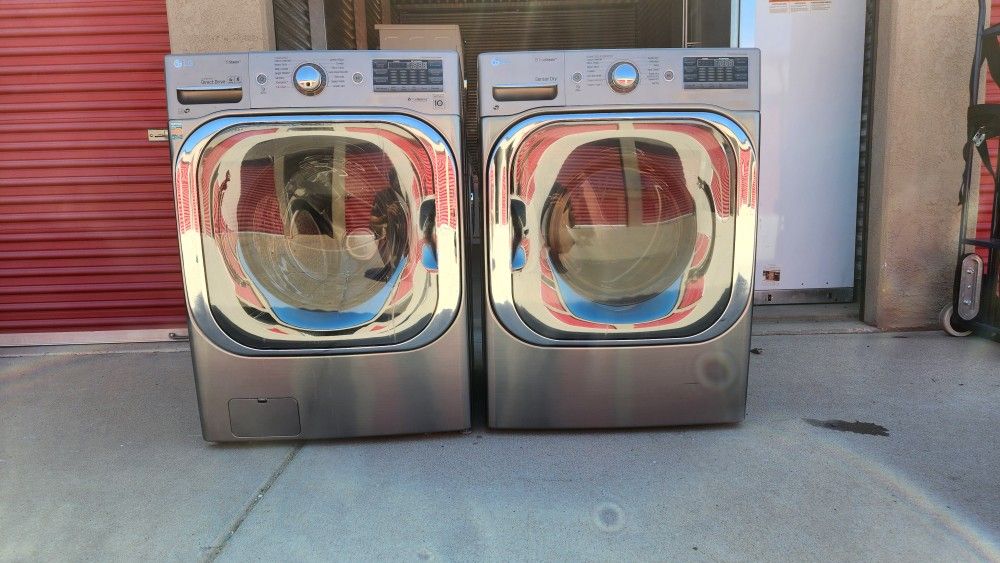 Lg Jumbo Xl Washer And Gas Dryer