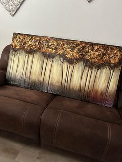 Tuscan Canvas Art 62x30 with 3D elements