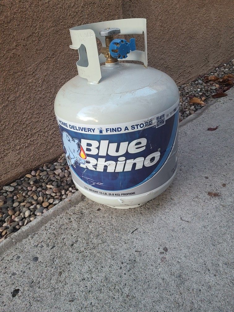Brand New Blue Rhino Propane Tank Full
