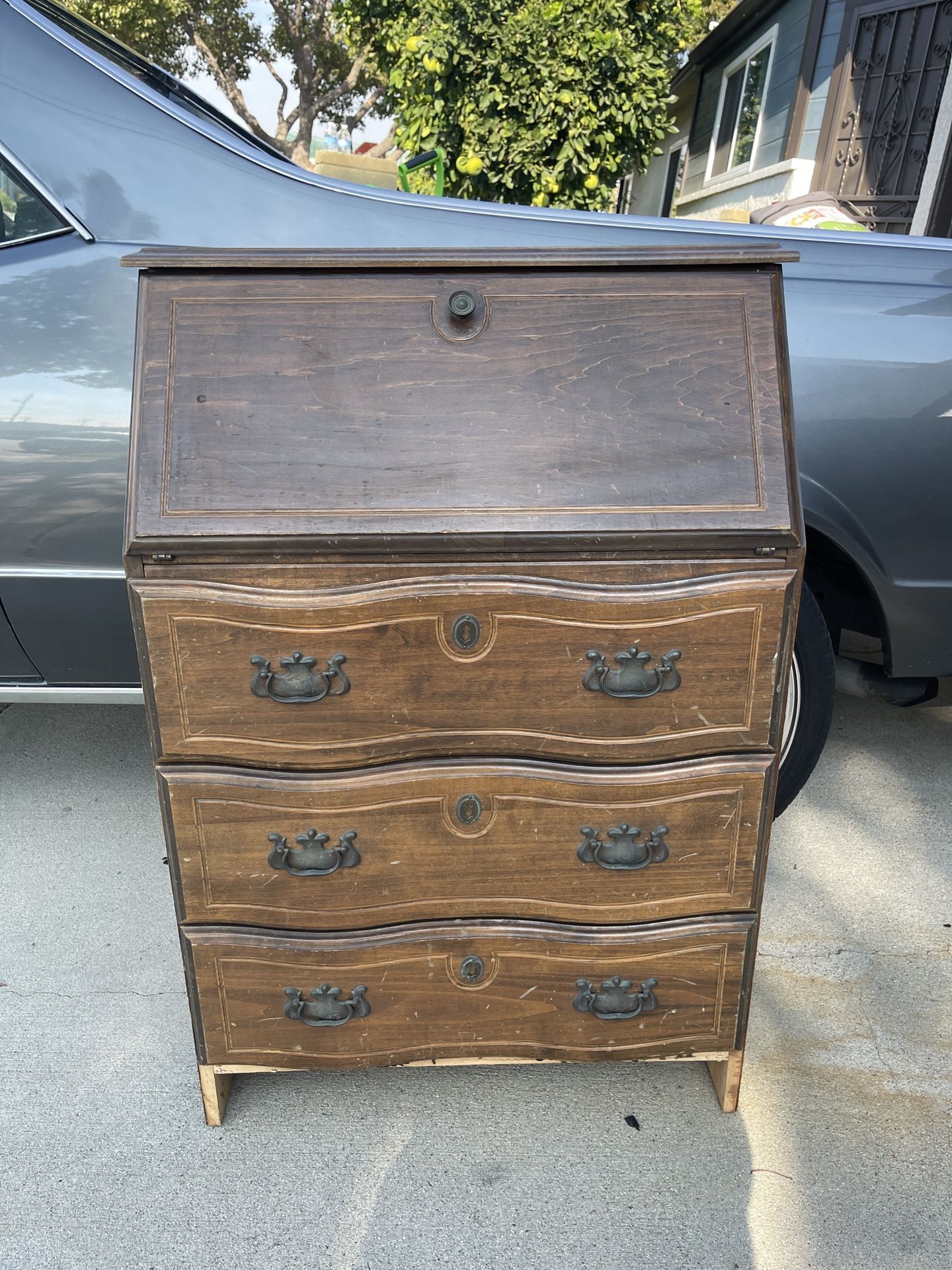 Vintage Secretary Style Desk
