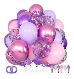 Baby Shower Birthday Party Wedding 68 Balloons 12”