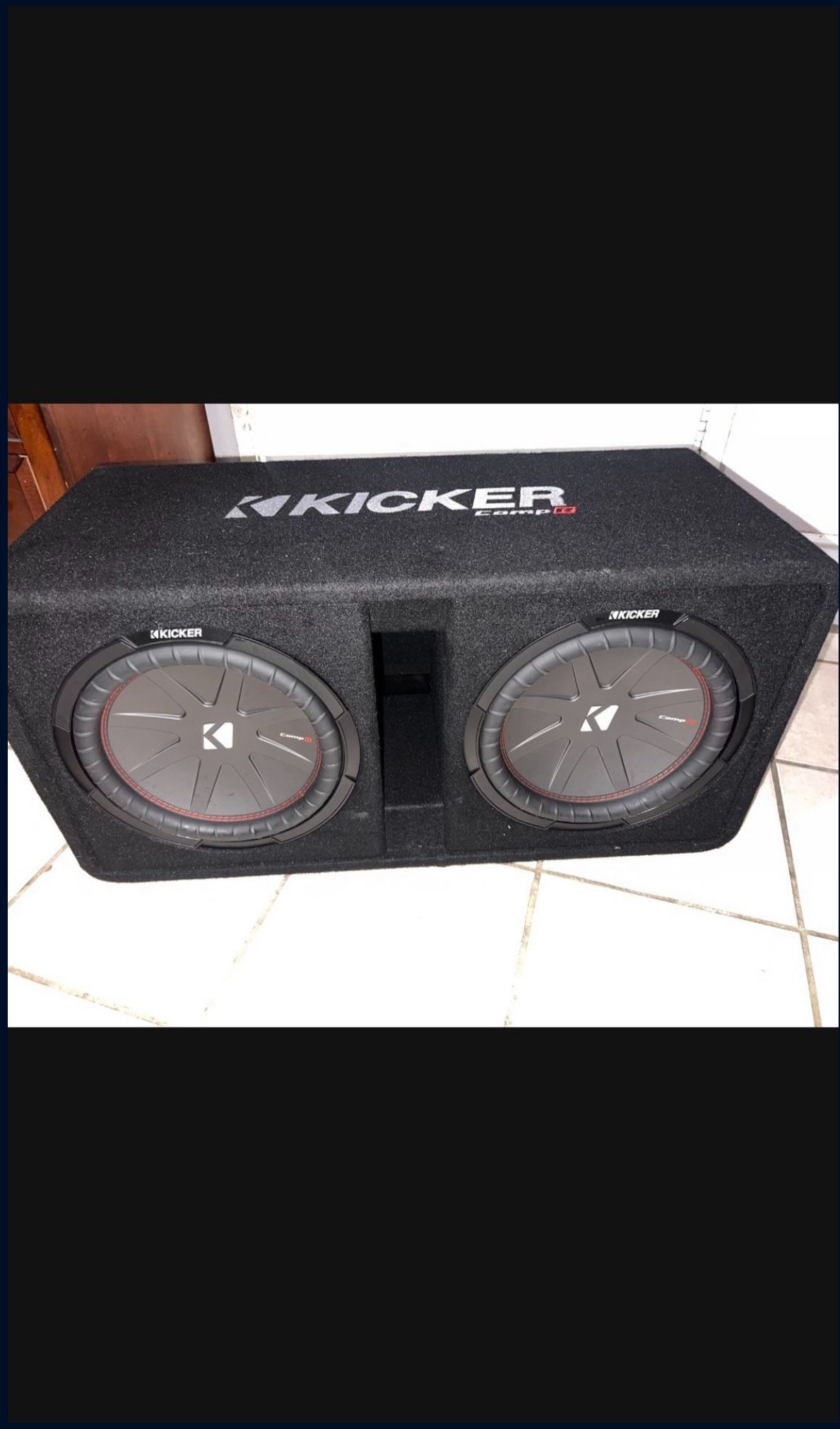 2 Boxed Kicker Comp Rs With 2100 Kicker Amp. 