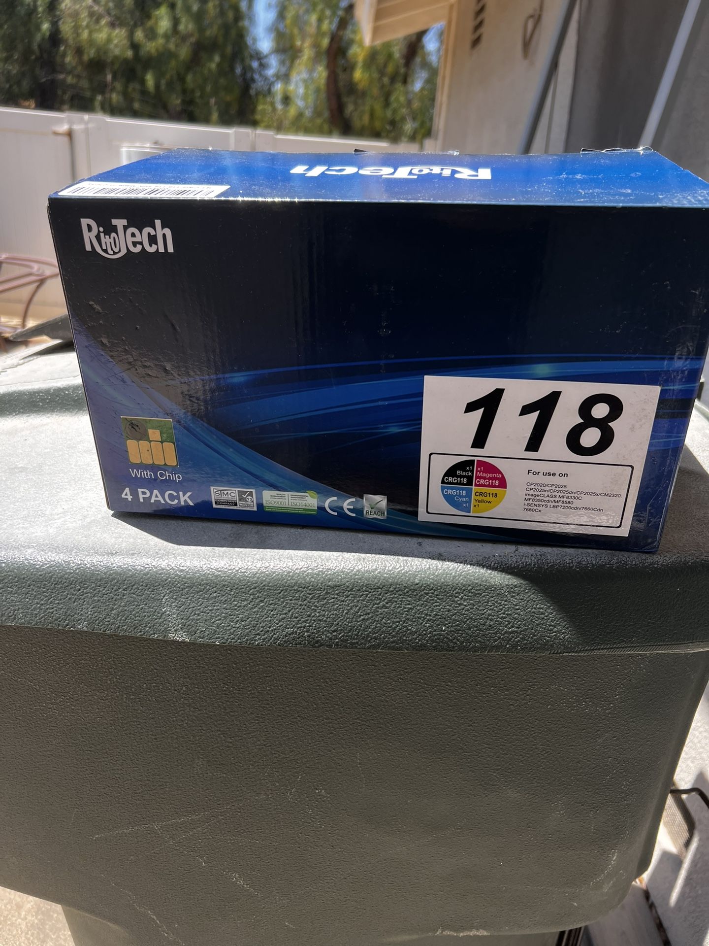 RioTech Toner Cartridges. Full Set