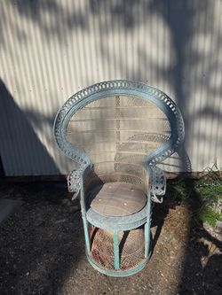 Vintage Peacock Chair