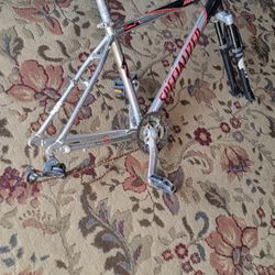 DIY Bike Frame 17", Aluminum Specialize Hardrock. Pickup Now In CLAREMONT.