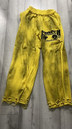 yellow chosen sweats baggy 