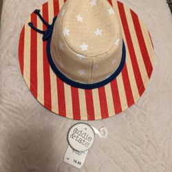 American Flag Toddler Hat