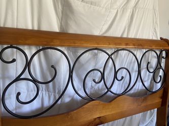 Full Size Headboard With Rails 