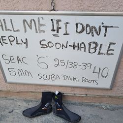 Scuba Diving  Boots