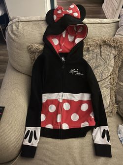Size 12 Minnie Mouse Hoodie From Disneyland 