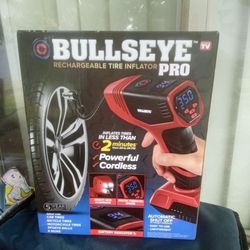 Bullseye Rechargeable Tire Inflator 