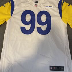 Aaron Donald Los Angeles Rams White Jersey