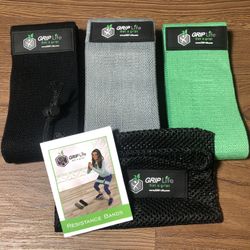 PREMIUM GRIP Life Hip Booty Bands Fabric Resistance Bands for Gym Home Workout (Set of 3)