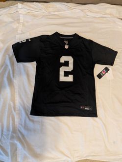 Ashton Jeanty Nike NFL #2 Black Football Jersey Size Youth Large