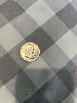 1961 Franklin Silver Half Dollar Coin