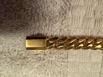 Authentic Jaxxon Cuban link chain