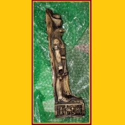 Egyptian Ceramic Statue of Horus