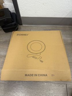 Zomei 12” RGB LED Ring Light With 63” Tripod and Ext Rod