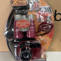 Xtreme Sports Sports Spectator Radio Binoculars Camera Sports Watch Kit Vintage