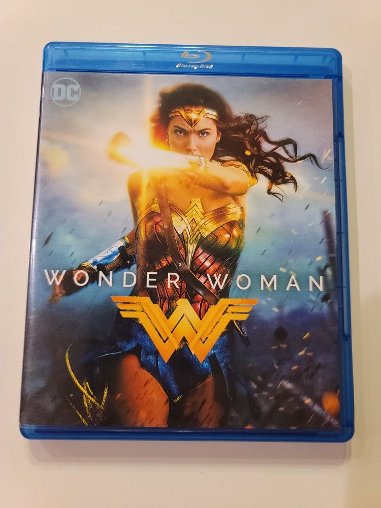 $5 BLU RAY. WONDER WOMAN. $5 OR TRADE FOR A MOVIE TITLE I DO NOT ALREADY OWN. BLU RAY ONLY NO DIGITAL .