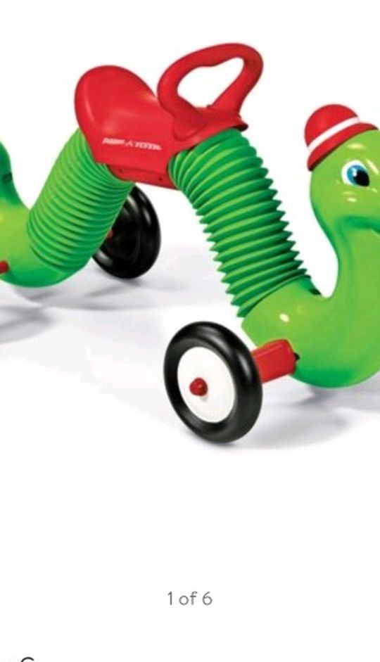 Green Worm Toy
