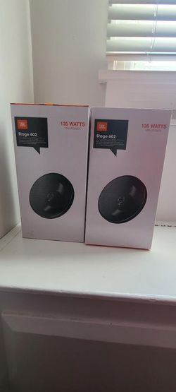 Jbl speakers !! Brand new speakers !! Stage 602