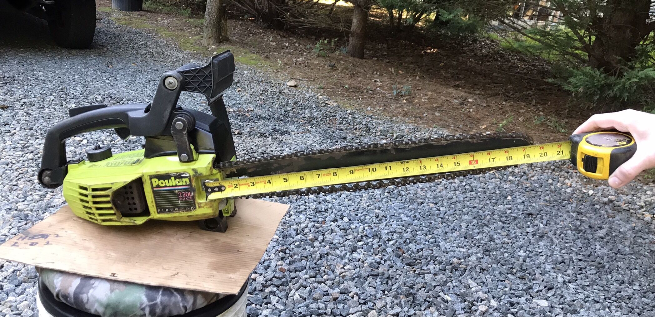 Poulan 2300 firewood chainsaw deals