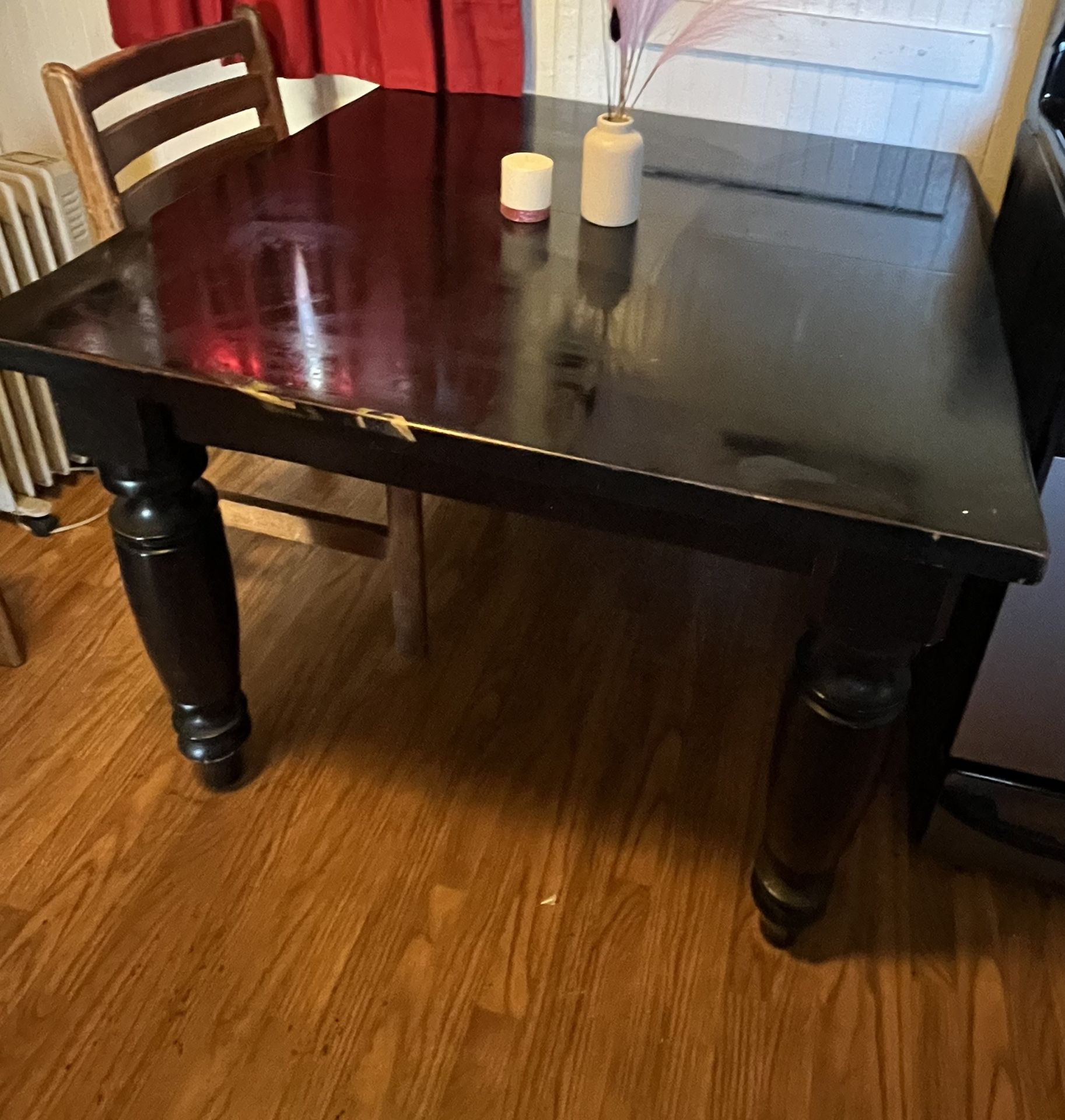 $25 DINNING TABLE PLUS 2 CHAIRS