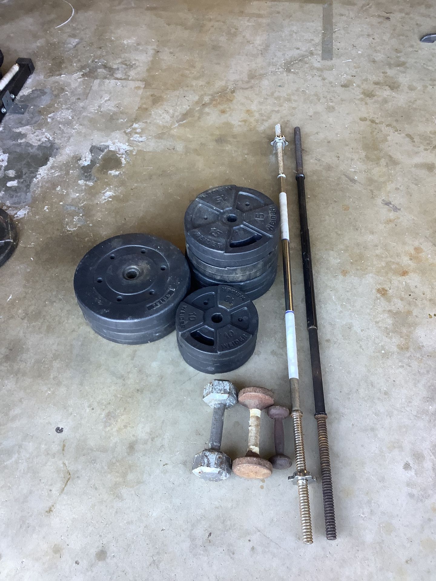 Standard Weights And Bars 