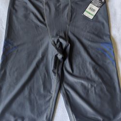 Speedo Men's Activewear Pro LT Swimsuit Swimming Shorts Charcoal  Size 34