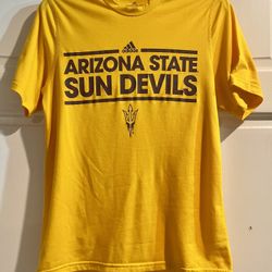 Adidas ASU/Arizona State University Sun Devils Gold Men’s Small Creator Tee