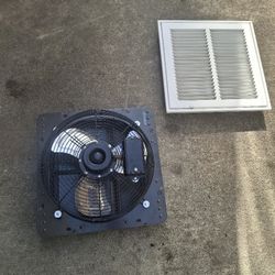 fan to remove smoke or heat There are two pieces.