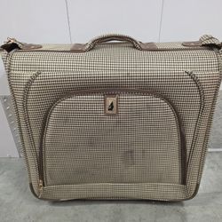 $39, London Fog Cambridge Wheeled Garment Bag, Luggage, Carry On
