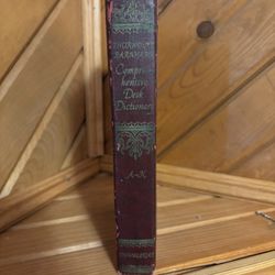 1957 "De Luxe Edition" of the Thorndike-Barnhart Comprehensive Desk Dictionary
