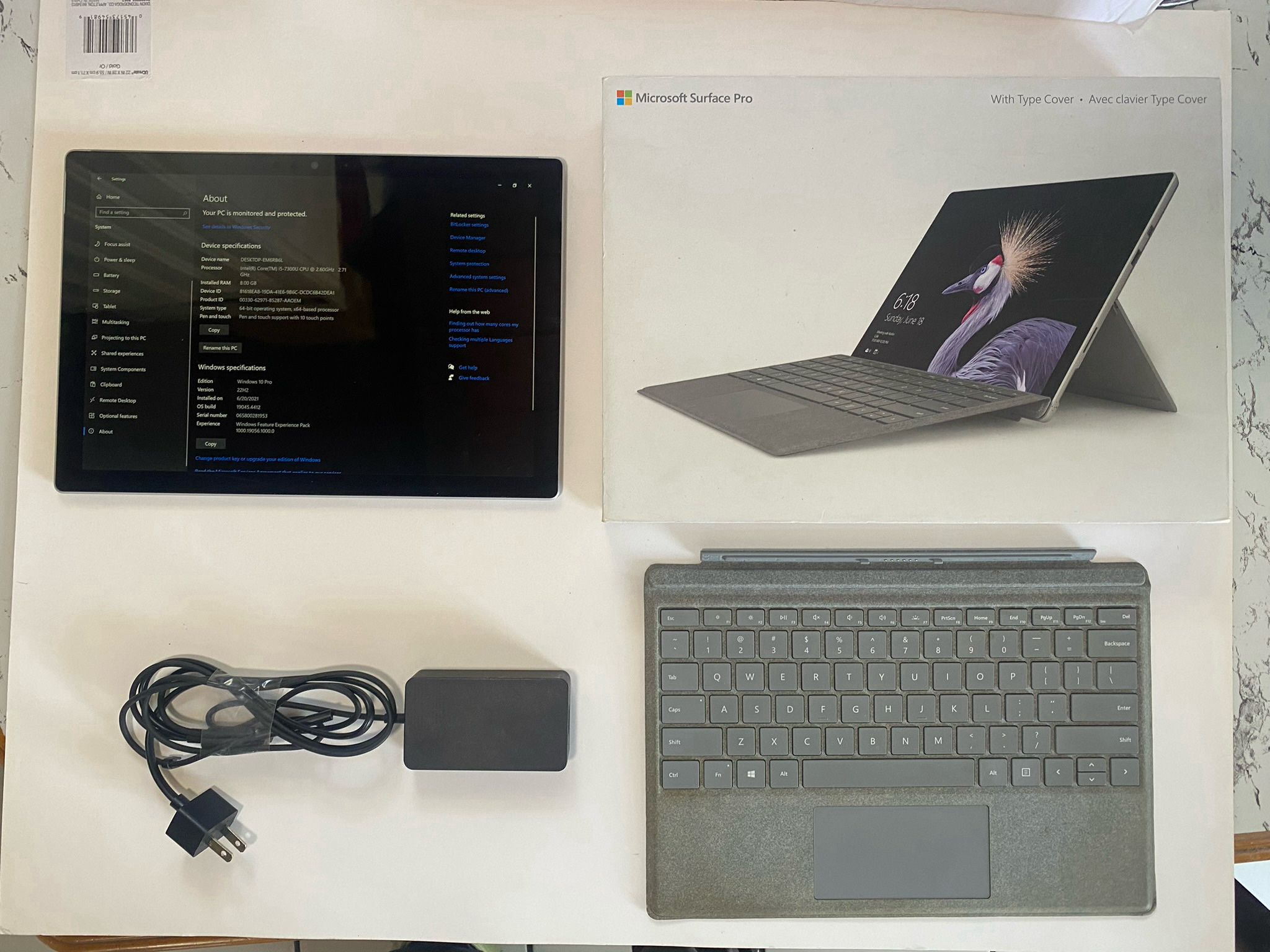 Microsoft Surface Pro 2017 (USED)