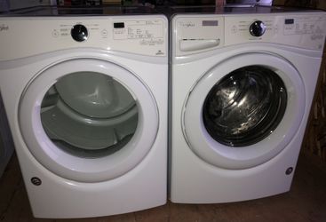Whirlpool Set Gas Dryer