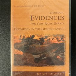 Geologic Evidences For Very Rapid Strata Deposition  Grand Canyon (DVD) New