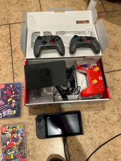 Nintendo switch w/ games