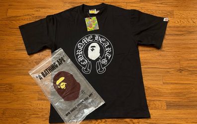 (BEST OFFERS) Chrome Hearts X Bape Shirt Size Medium