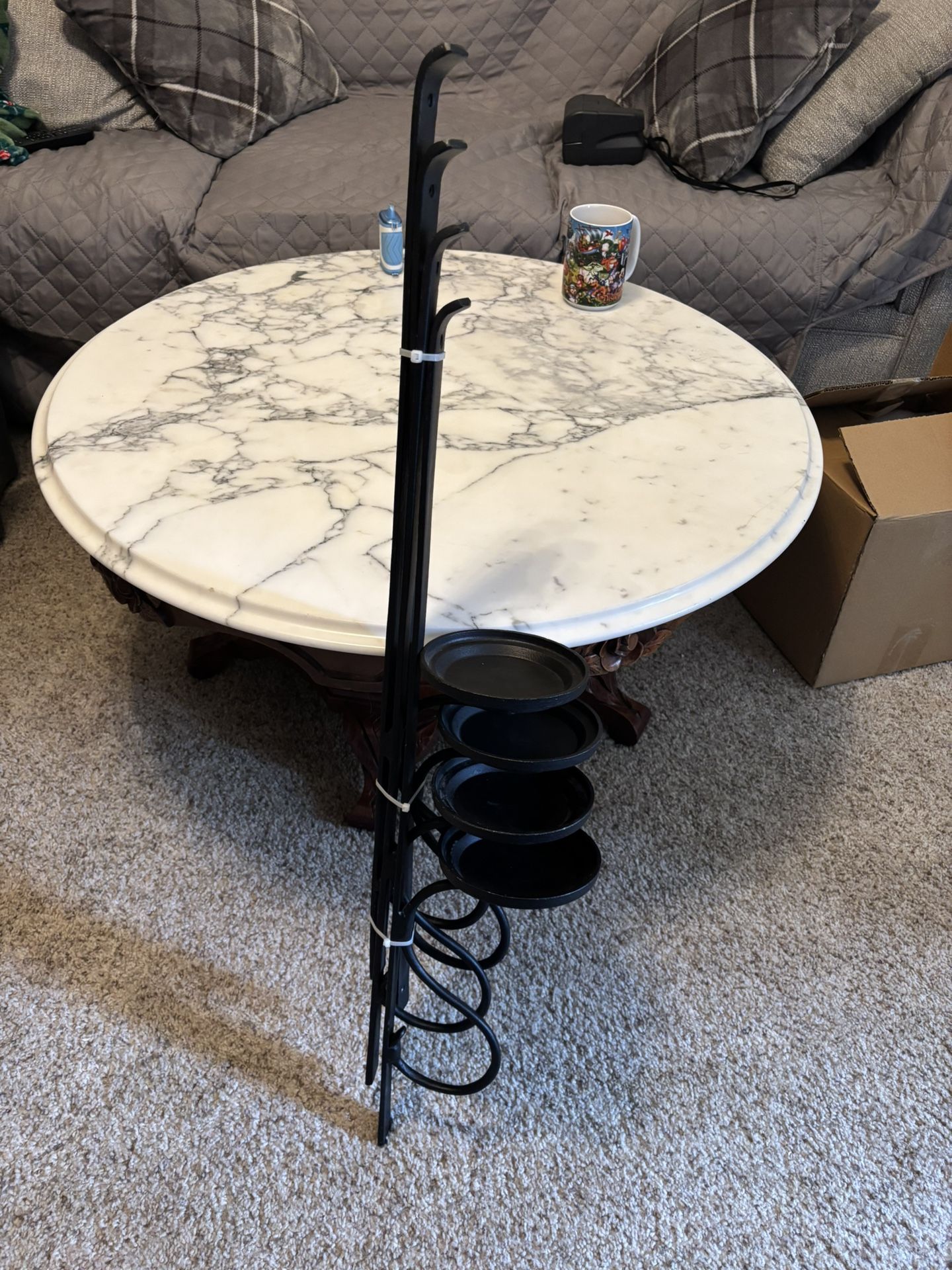 4 Indoor Outdoor Hanging Decorative Lightning Candle Holders 