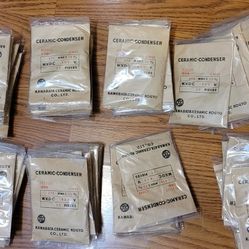 Lot of 1900 Kawabata Ceramic Condensers N1500 CM43 470 MMF 10% W.V.DC 600 V