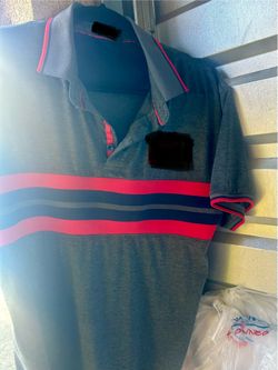 Men's Striped Polo Shirt