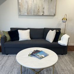 Gray Sofa Sleeper New! 