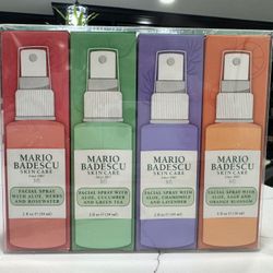 Mario Badescu Set Facial Spray 4pcs 2 Oz 